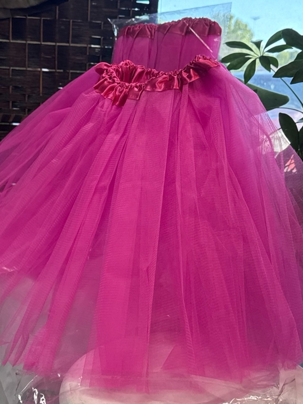 Big Girls/ ladies Bright Pink extra fluffy Tulle Tutu multi layered Skirt
